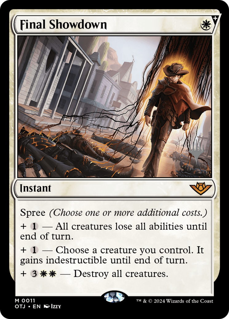 Image of Final Showdown (Promo Pack) [Outlaws of Thunder Junction Promos]