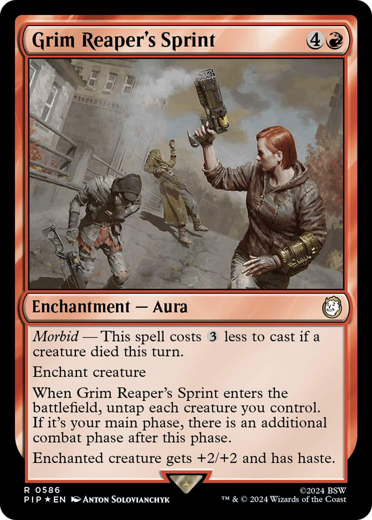 Image of Grim Reaper's Sprint (Surge Foil) [Fallout]