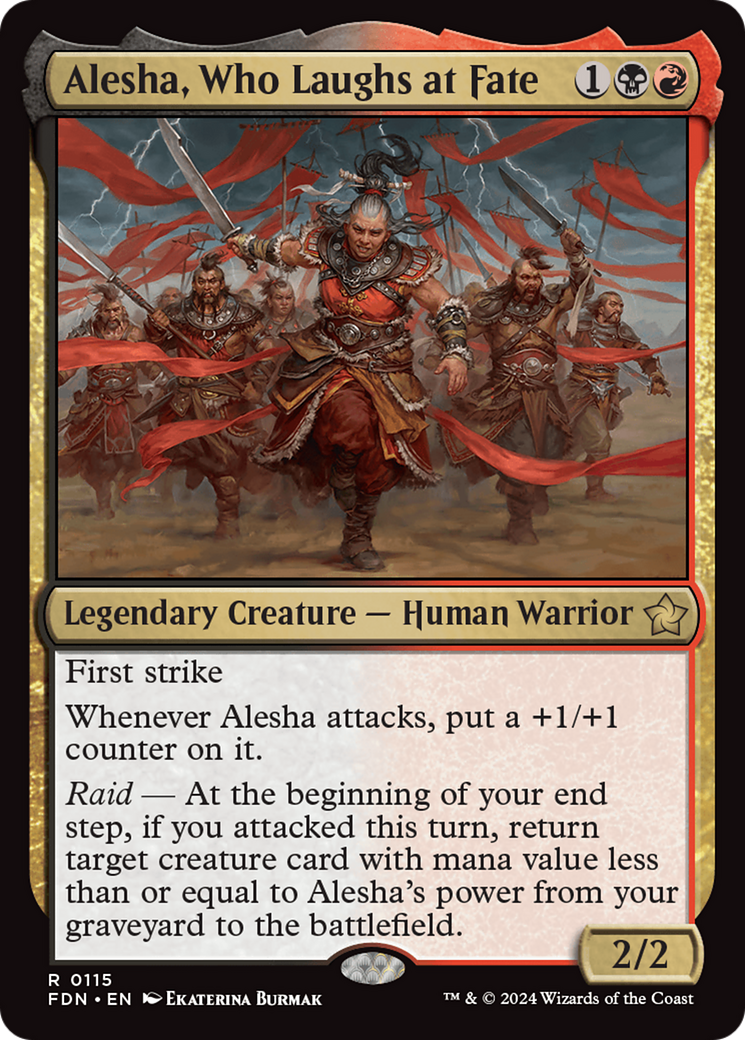 Image of Alesha, Who Laughs at Fate [Foundations]