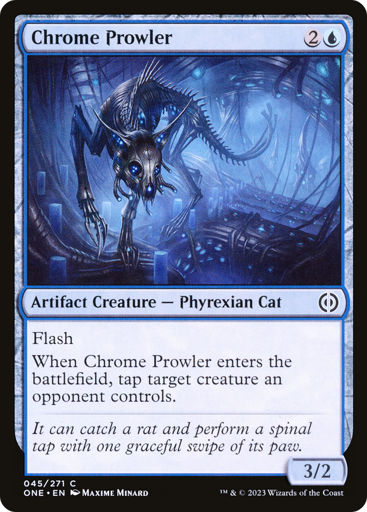 Image of Chrome Prowler [Phyrexia: All Will Be One]