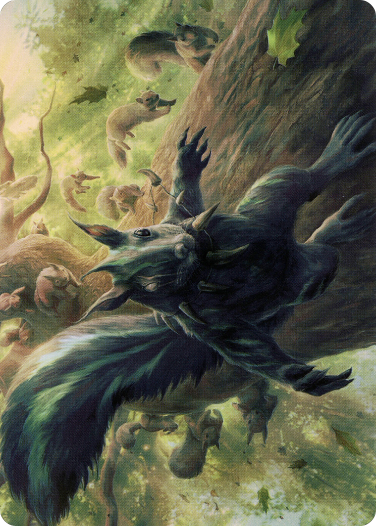 Image of Chatterfang, Squirrel General Art Card (68) [Modern Horizons 2 Art Series]