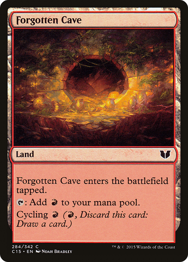 Image of Forgotten Cave [Commander 2015]