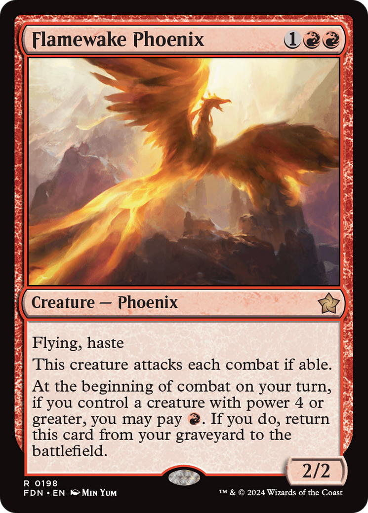 Image of Flamewake Phoenix [Foundations]
