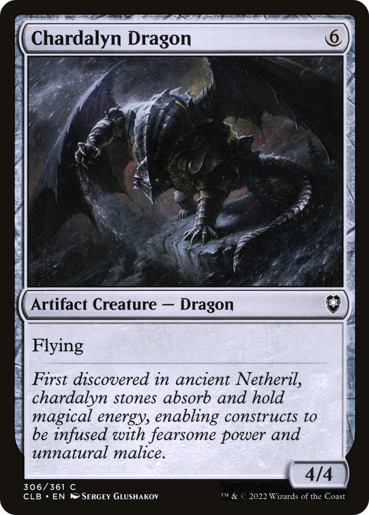 Image of Chardalyn Dragon [Commander Legends: Battle for Baldur's Gate]