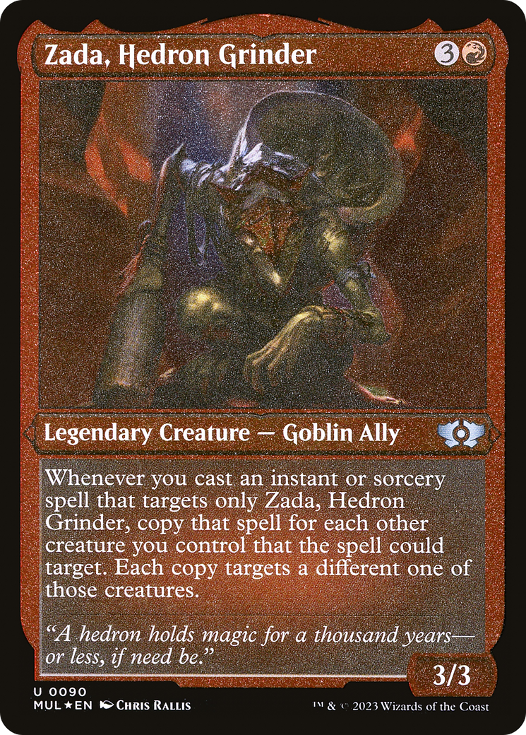 Image of Zada, Hedron Grinder (Foil Etched) [Multiverse Legends]