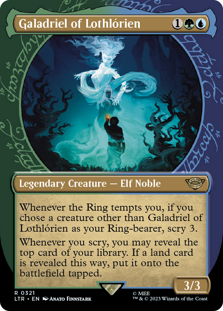 Image of Galadriel of Lothlorien (Showcase Ring Frame) [The Lord of the Rings: Tales of Middle-Earth]