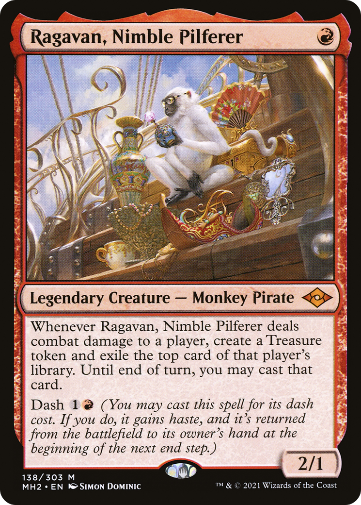 Image of Ragavan, Nimble Pilferer [Modern Horizons 2]