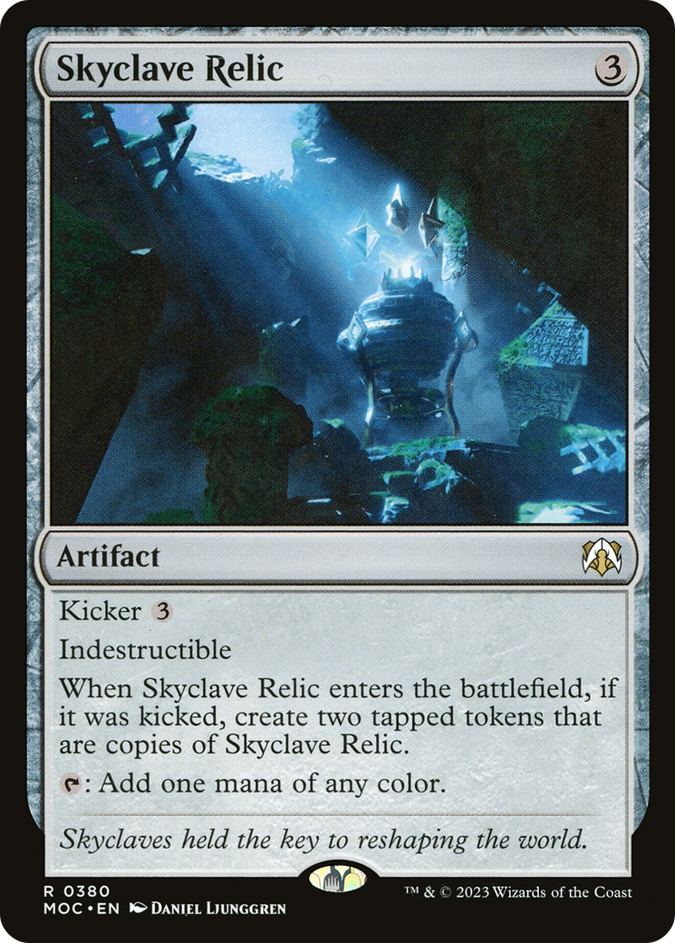 Image of Skyclave Relic [March of the Machine Commander]