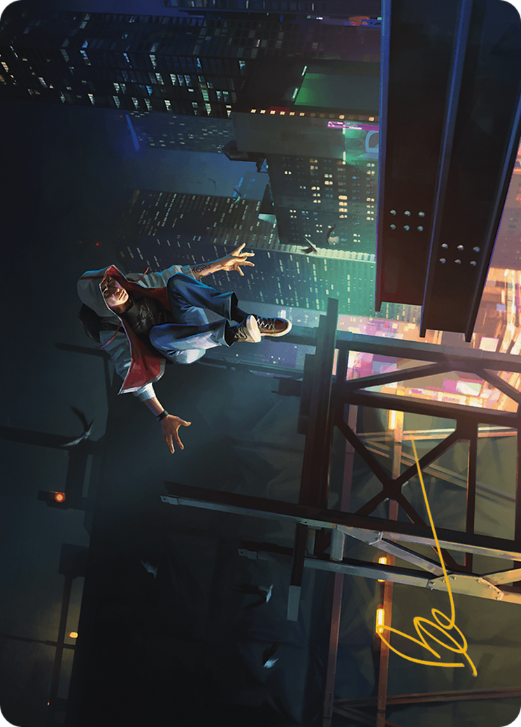 Image of Desmond Miles Art Card (Gold-Stamped Signature) [Assassin's Creed Art Series]