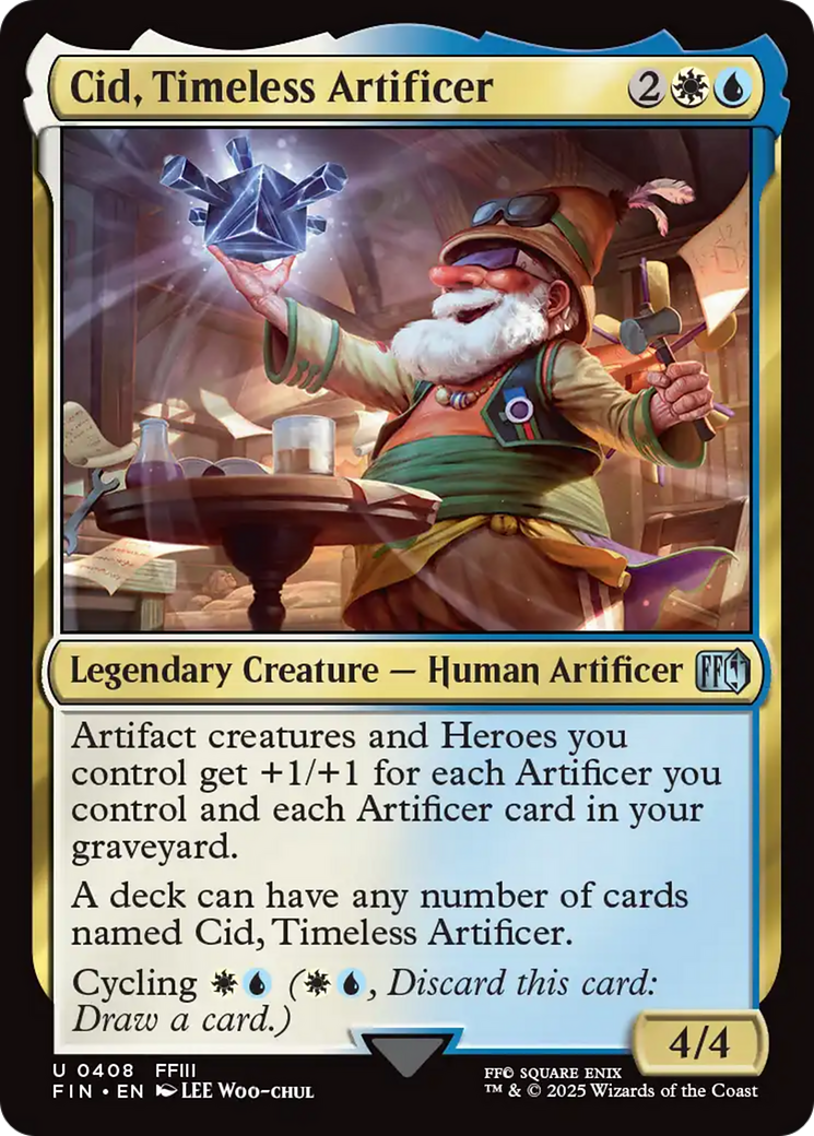 Image of Cid, Timeless Artificer (0408) [FINAL FANTASY]