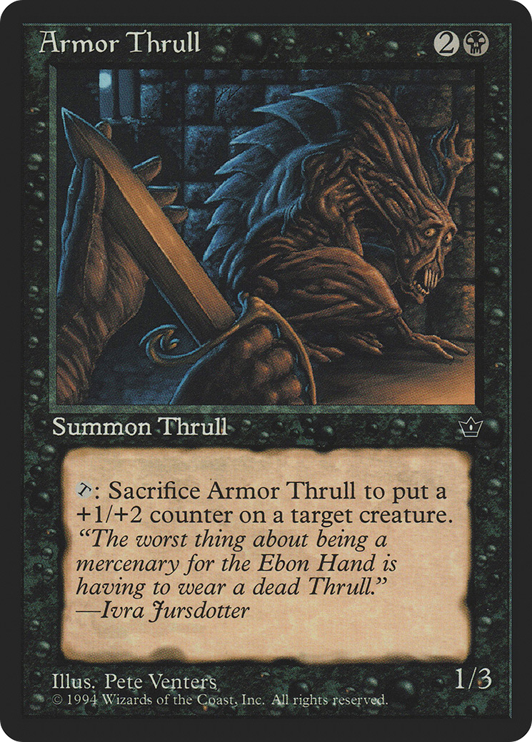 Image of Armor Thrull (Pete Venters) [Fallen Empires]