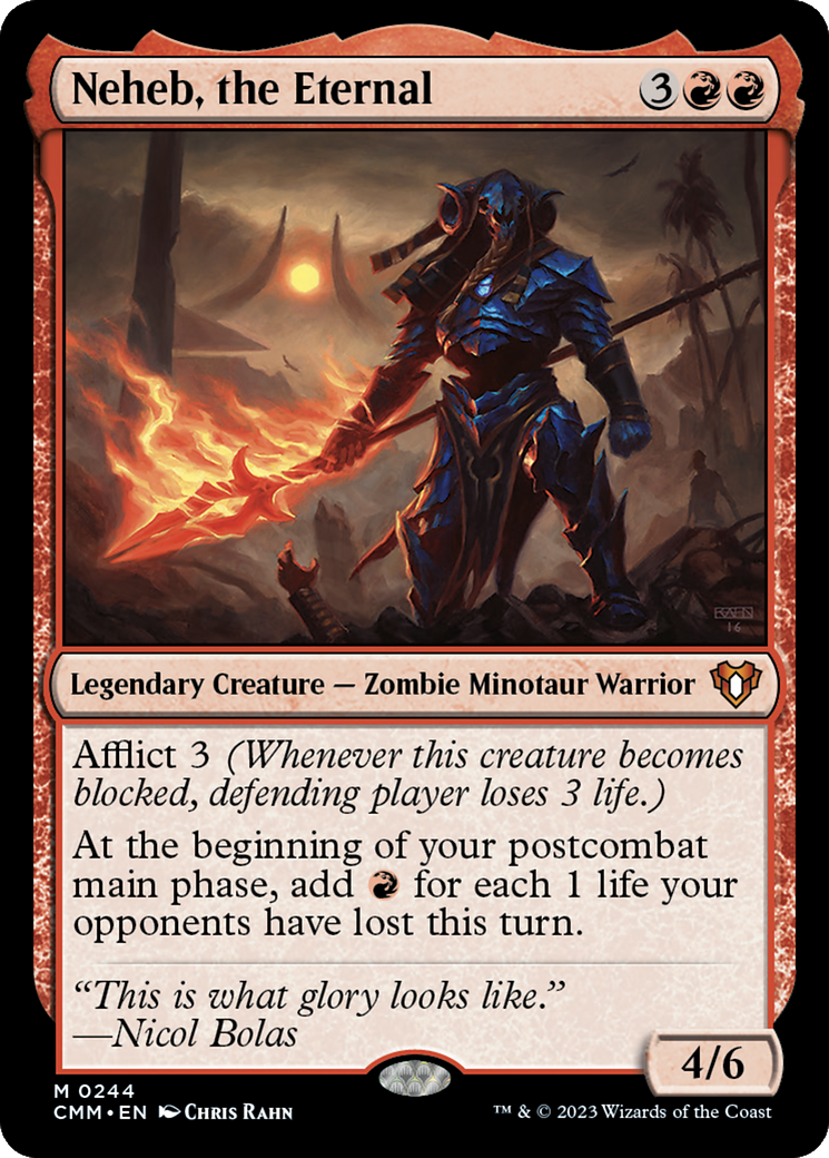 Image of Neheb, the Eternal [Commander Masters]