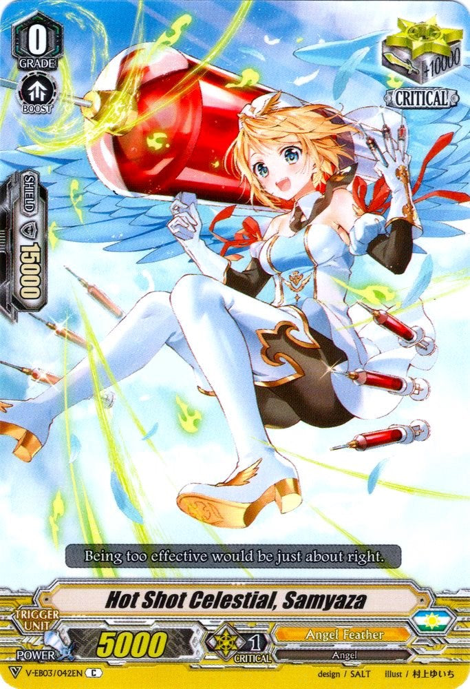 Image of Hot Shot Celestial, Samyaza (V-EB03/042EN) [ULTRARARE MIRACLE COLLECTION]