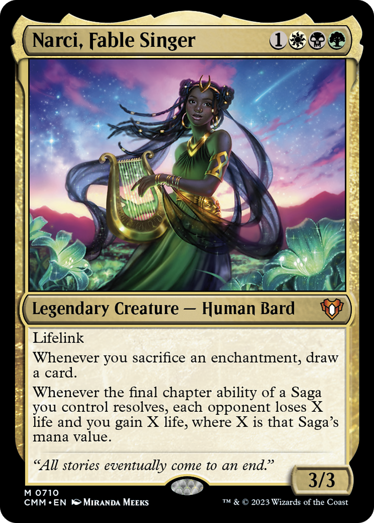 Image of Narci, Fable Singer [Commander Masters]