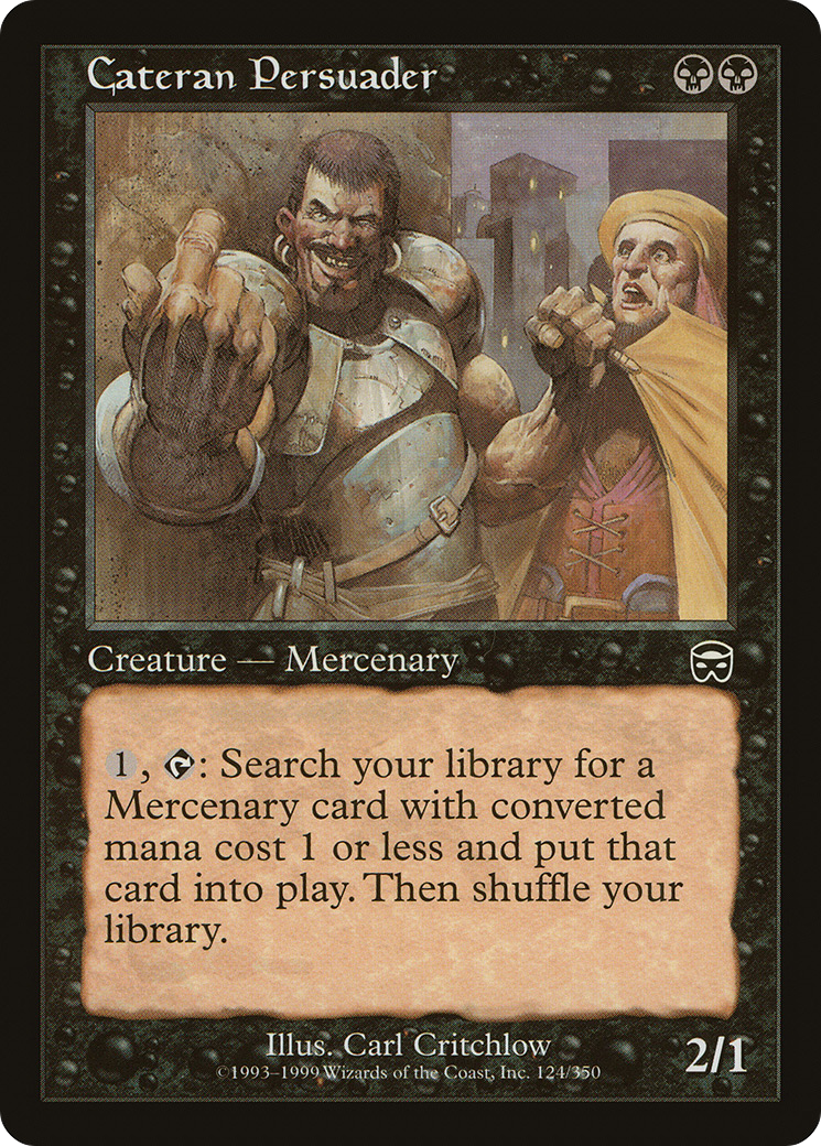 Image of Cateran Persuader [Mercadian Masques]
