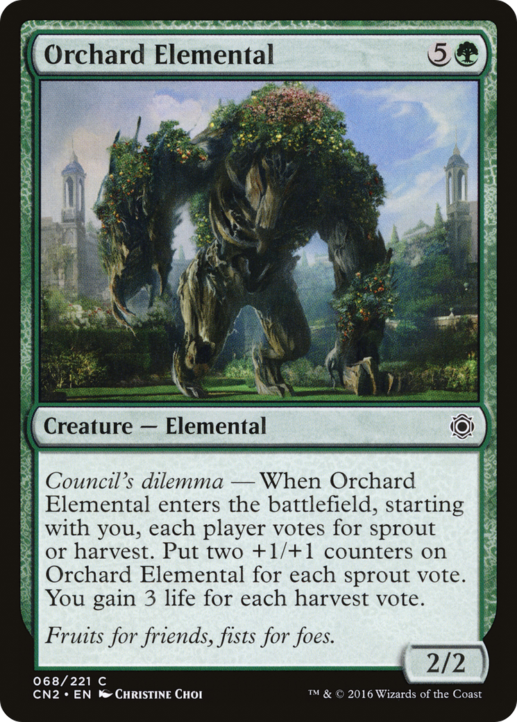 Image of Orchard Elemental [Conspiracy: Take the Crown]
