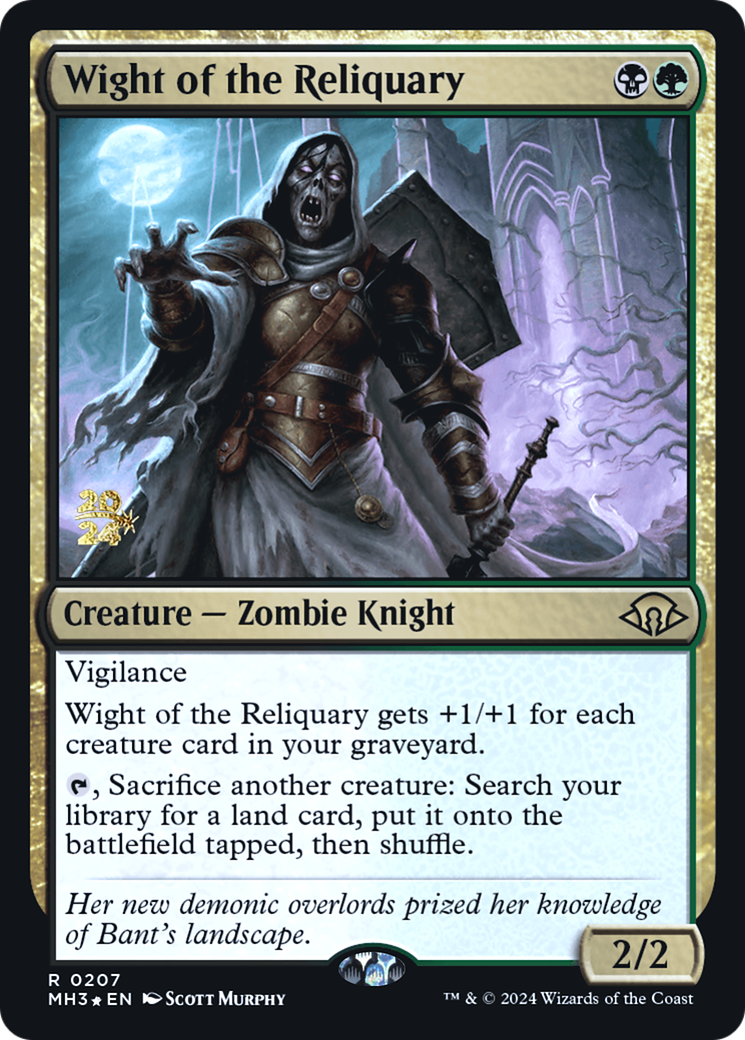 Image of Wight of the Reliquary [Modern Horizons 3 Prerelease Promos]