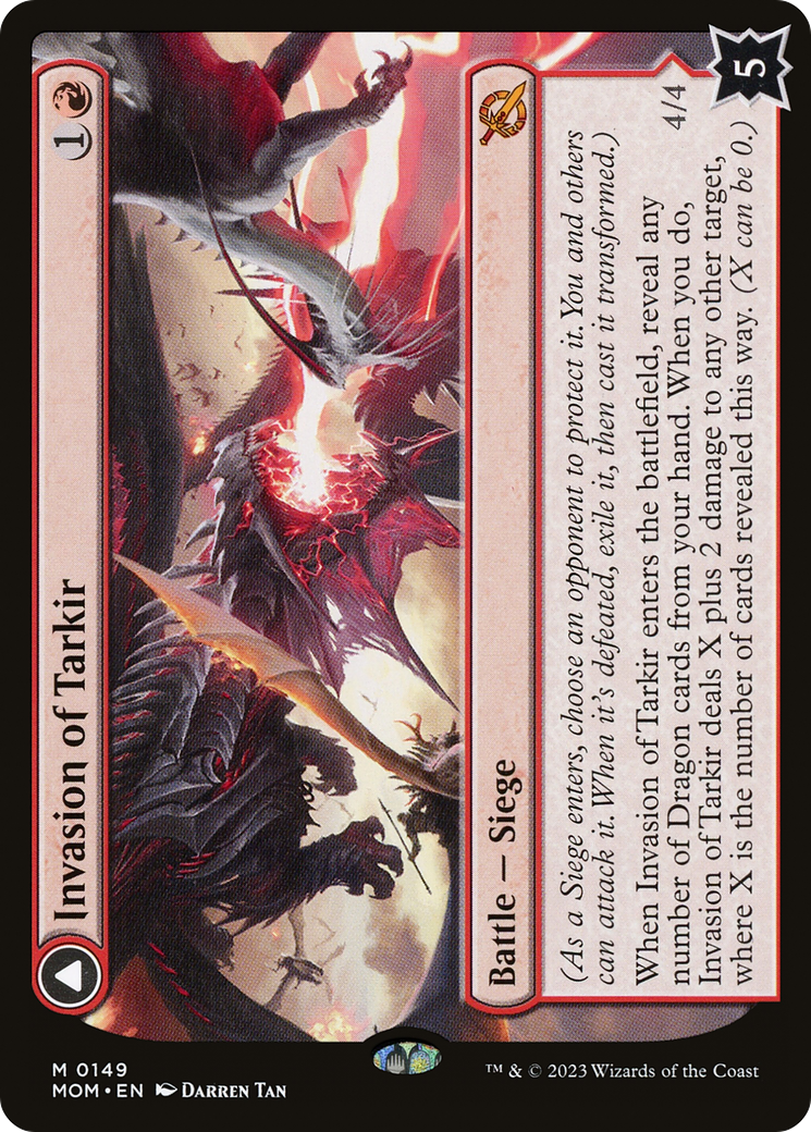 Image of Invasion of Tarkir // Defiant Thundermaw [March of the Machine]