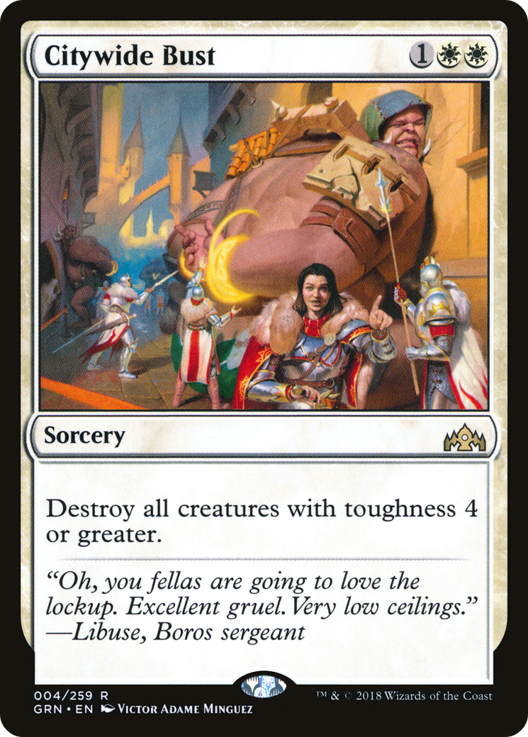 Image of Citywide Bust [Guilds of Ravnica]
