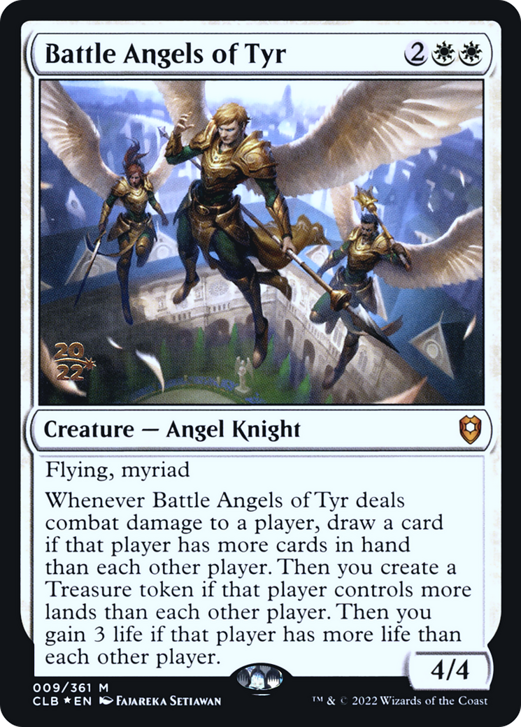Image of Battle Angels of Tyr [Commander Legends: Battle for Baldur's Gate Prerelease Promos]