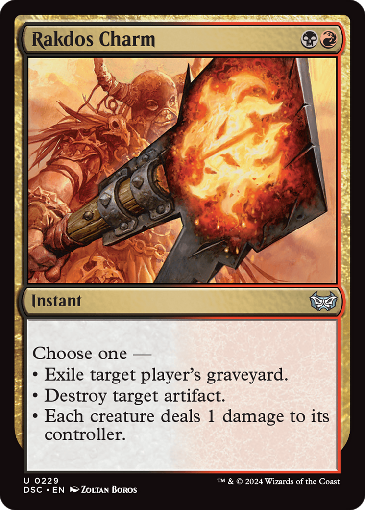 Image of Rakdos Charm [Duskmourn: House of Horror Commander]