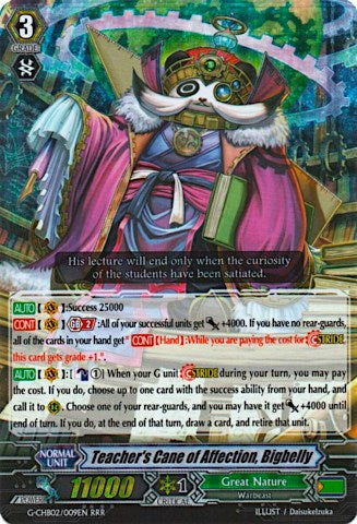Image of Teacher's Cane of Affection, Bigbelly (G-CHB02/009EN) [We ARE!!! Trinity Dragon]
