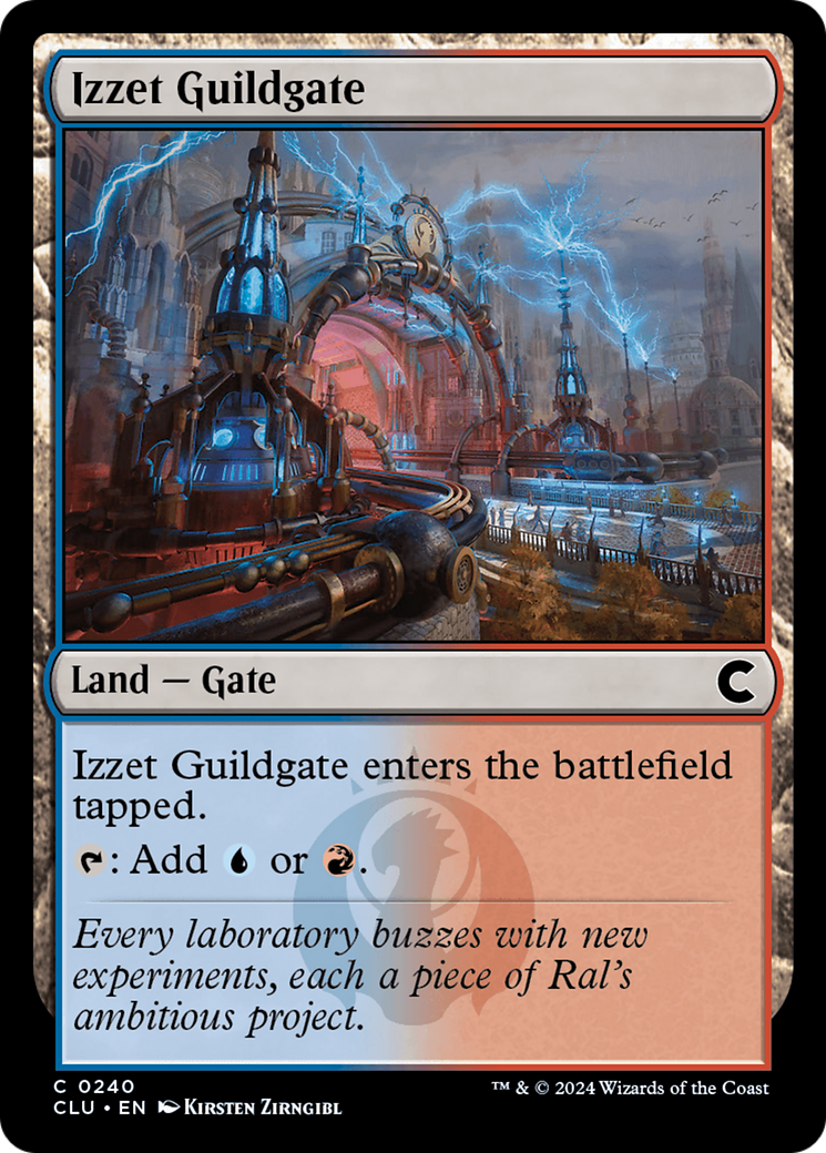 Image of Izzet Guildgate [Ravnica: Clue Edition]