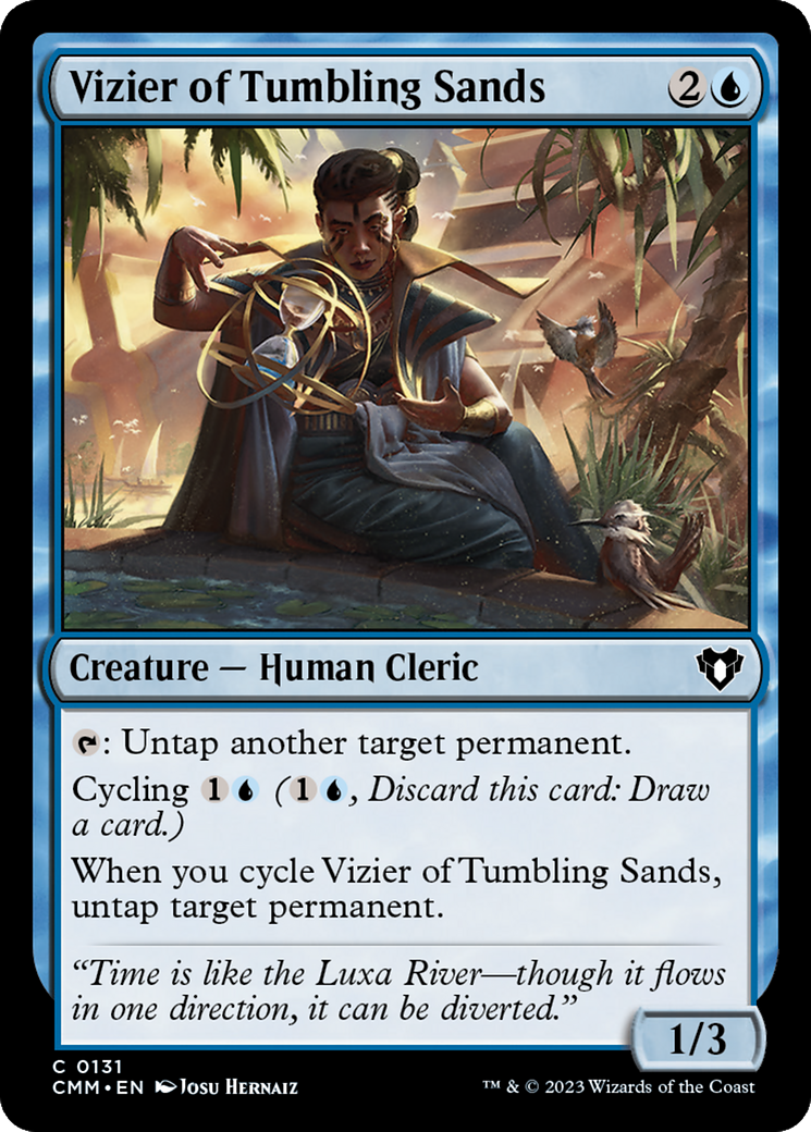 Image of Vizier of Tumbling Sands [Commander Masters]