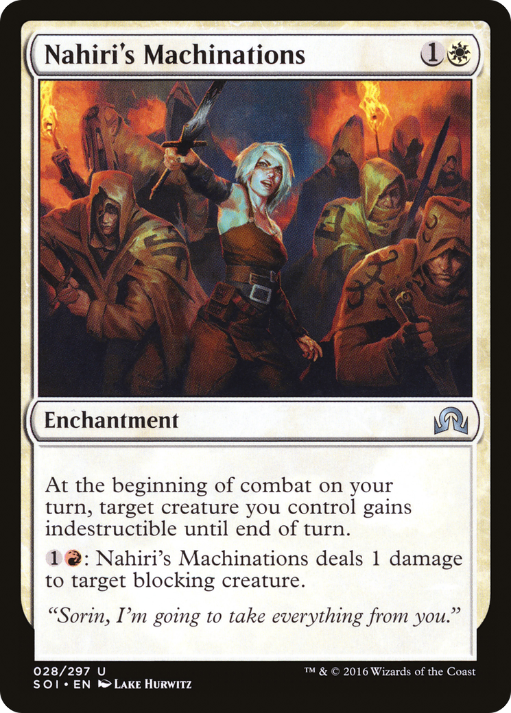Image of Nahiri's Machinations [Shadows over Innistrad]