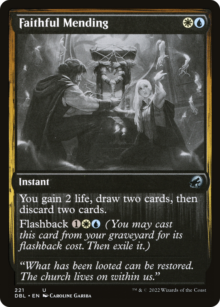 Image of Faithful Mending [Innistrad: Double Feature]