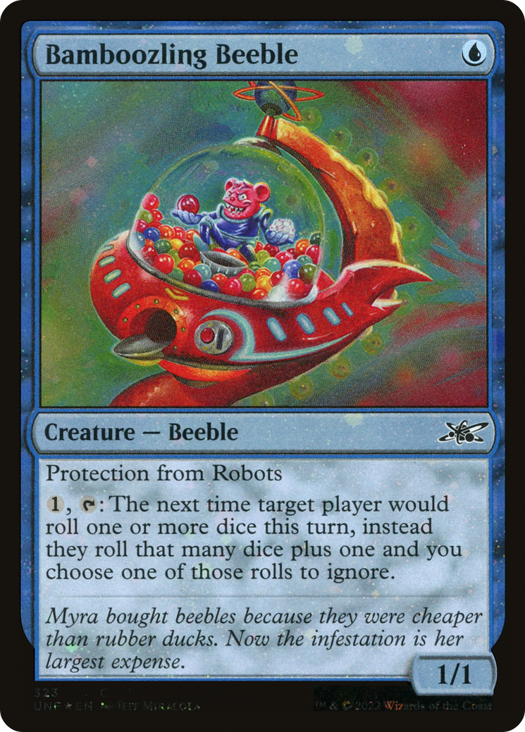 Image of Bamboozling Beeble (Galaxy Foil) [Unfinity]