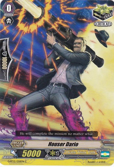 Image of Houser Dario (G-BT12/058EN) [Dragon King's Awakening]