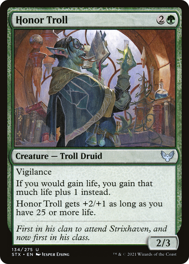 Image of Honor Troll [Strixhaven: School of Mages]