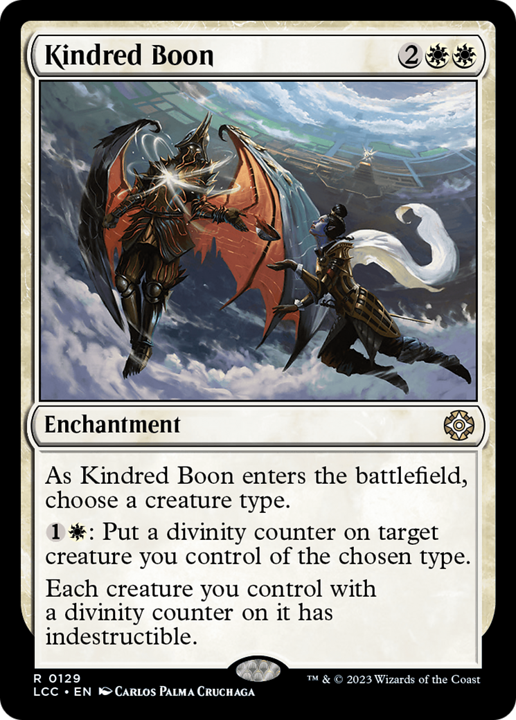 Image of Kindred Boon [The Lost Caverns of Ixalan Commander]