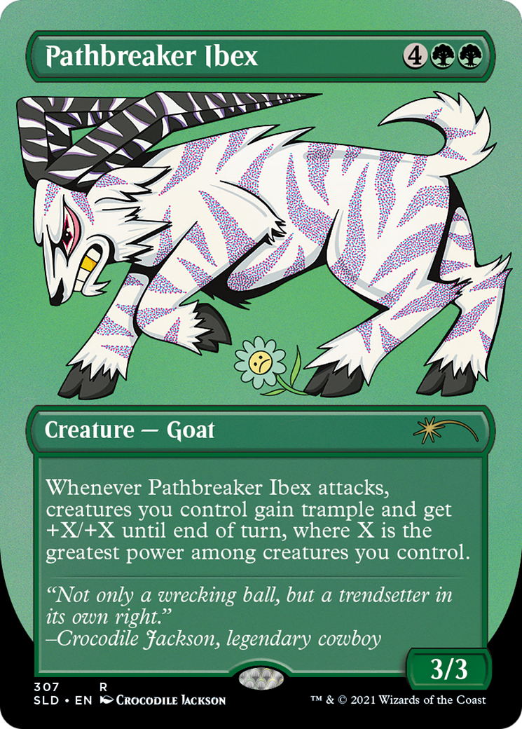 Image of Pathbreaker Ibex (Borderless) [Secret Lair Drop Series]
