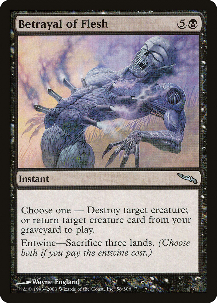 Image of Betrayal of Flesh [Mirrodin]