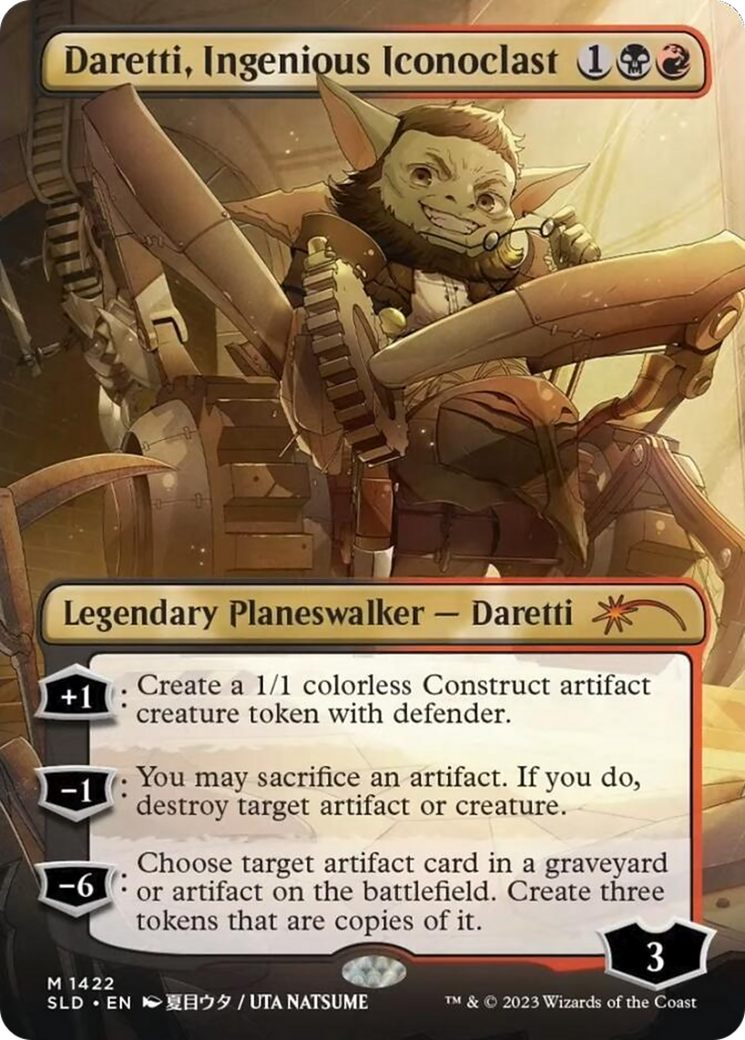 Image of Daretti, Ingenious Iconoclast (Rainbow Foil) [Secret Lair Drop Series]