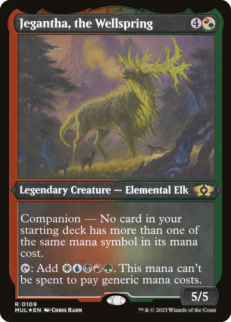 Image of Jegantha, the Wellspring (Foil Etched) [Multiverse Legends]