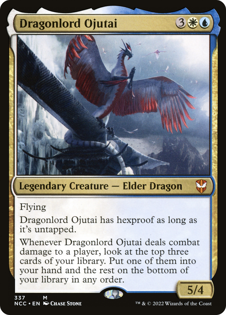 Image of Dragonlord Ojutai [Streets of New Capenna Commander]