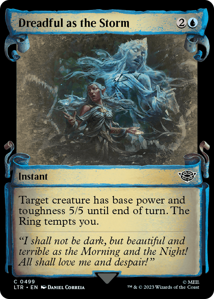 Image of Dreadful as the Storm [The Lord of the Rings: Tales of Middle-Earth Showcase Scrolls]
