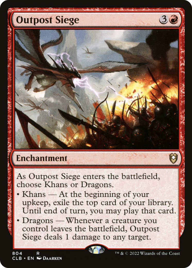 Image of Outpost Siege [Commander Legends: Battle for Baldur's Gate]