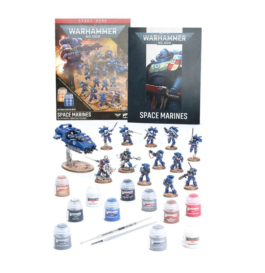 Image of Start Here: Warhammer 40,000 - Getting Started with Space Marines