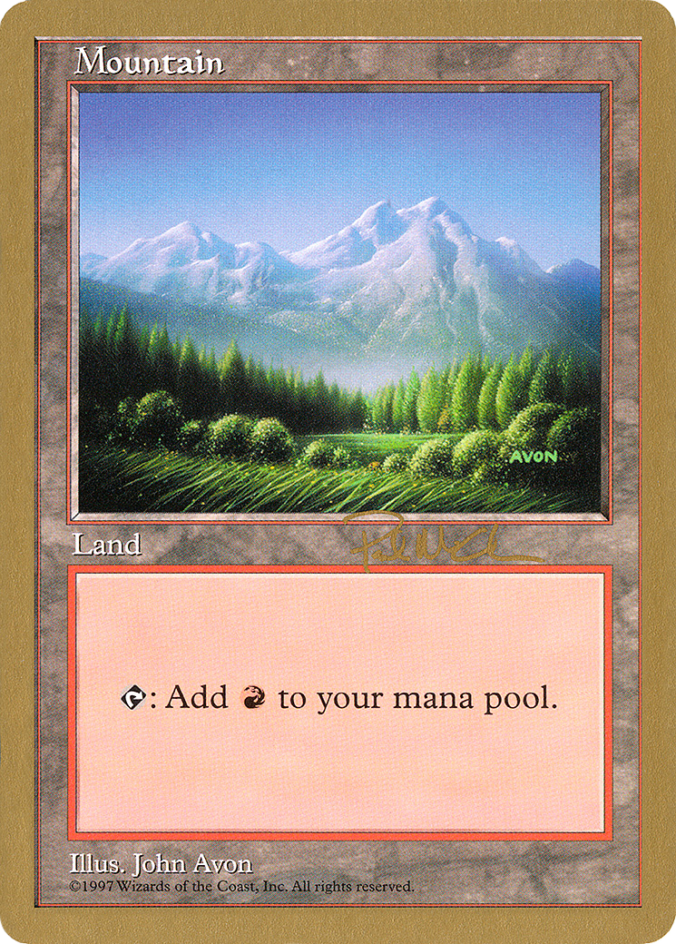 Image of Mountain (pm443) (Paul McCabe) [World Championship Decks 1997]