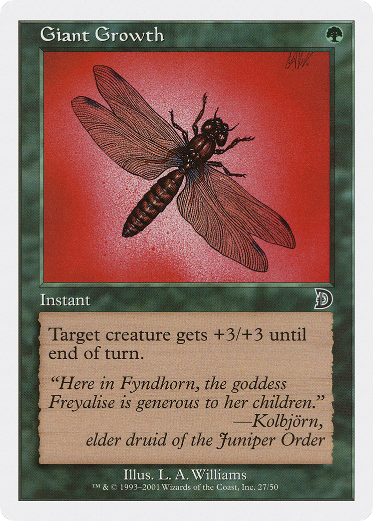 Image of Giant Growth [Deckmasters]