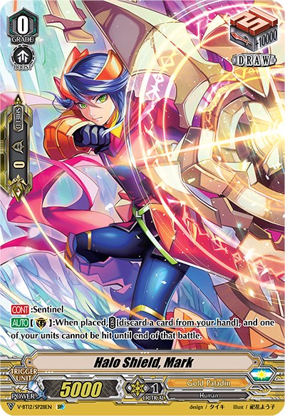 Image of Halo Shield, Mark (V-BT12/SP28EN) [Divine Lightning Radiance]