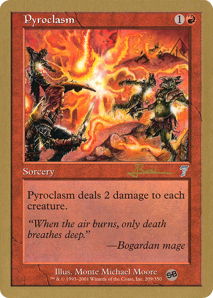 Image of Pyroclasm (Antoine Ruel) (SB) [World Championship Decks 2001]