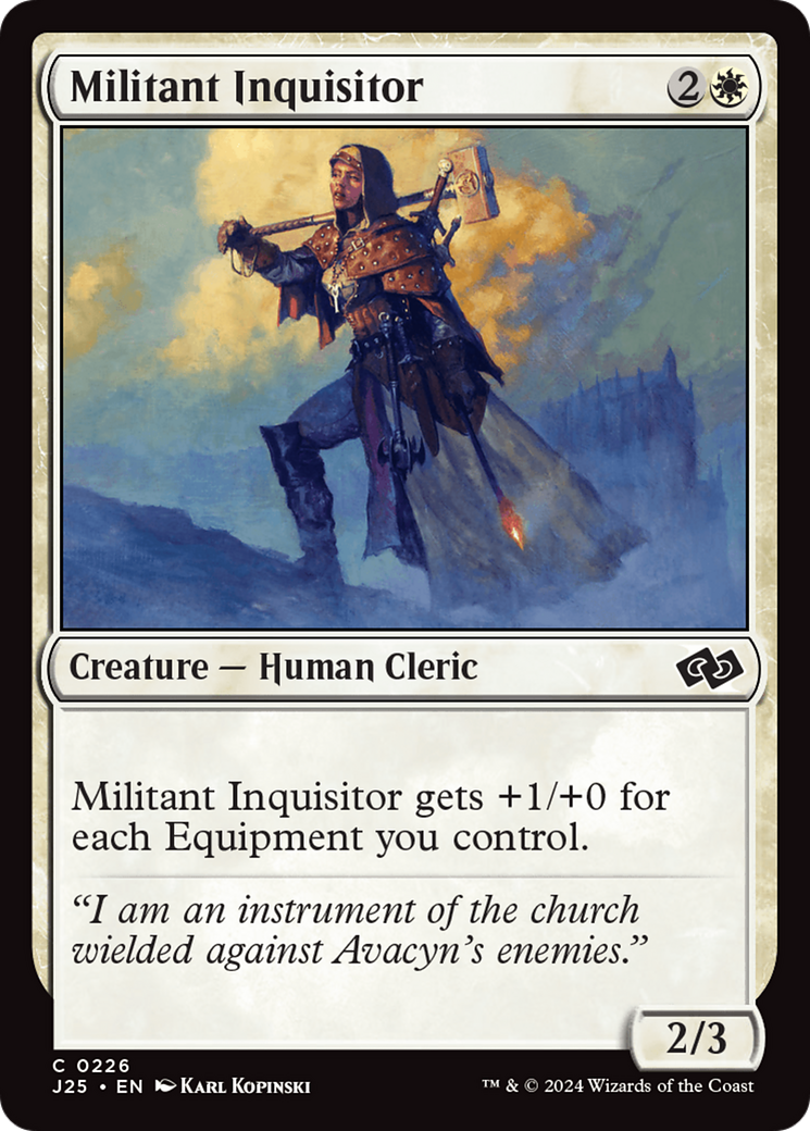 Image of Militant Inquisitor [Foundations Jumpstart]