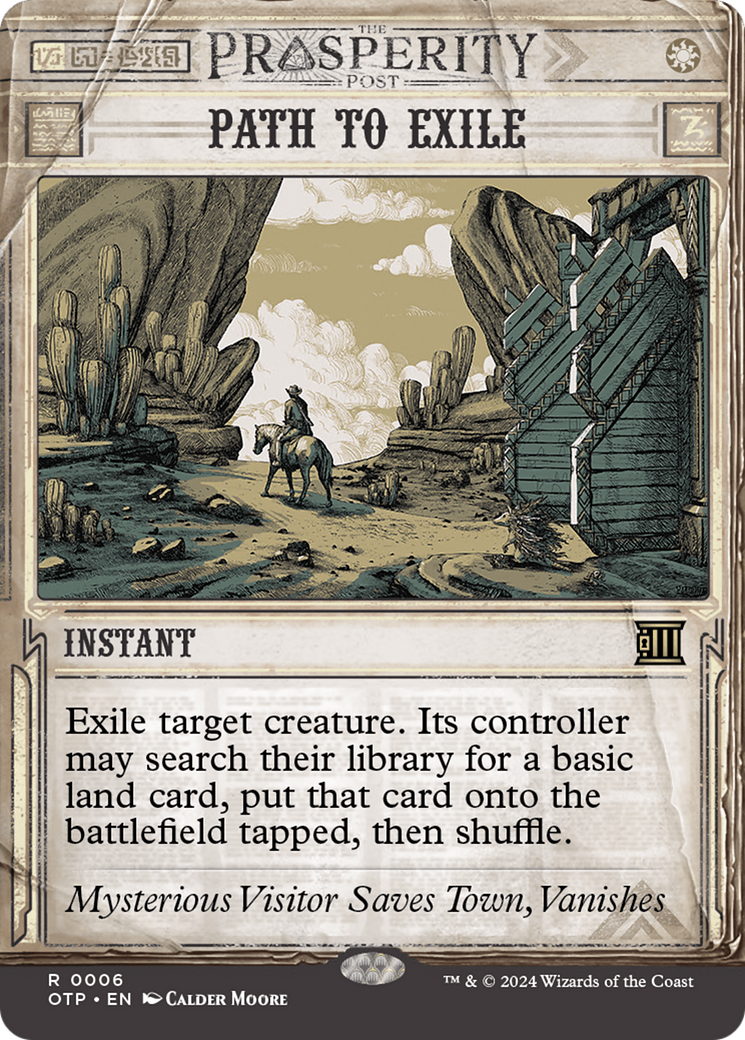 Image of Path to Exile [Outlaws of Thunder Junction: Breaking News]
