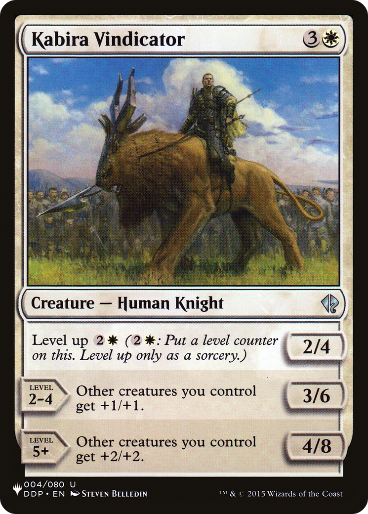 Image of Kabira Vindicator [The List]