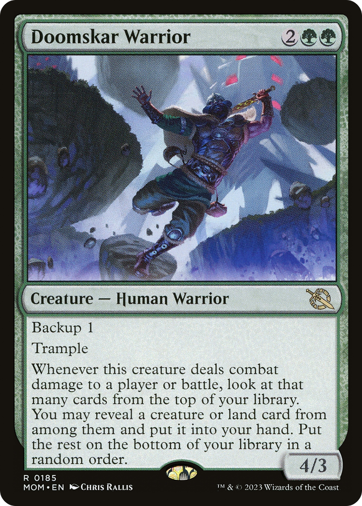 Image of Doomskar Warrior [March of the Machine]